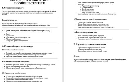 Хүний нөөцийн стратеги